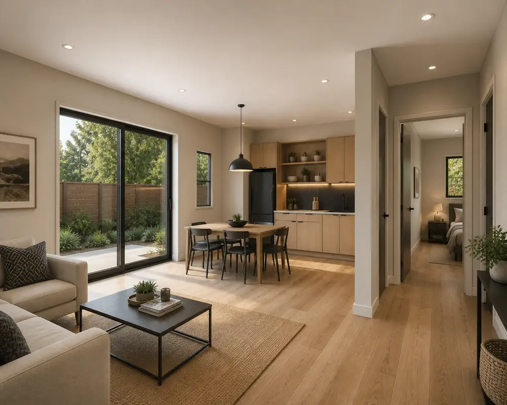 Flex interior, concept visualization